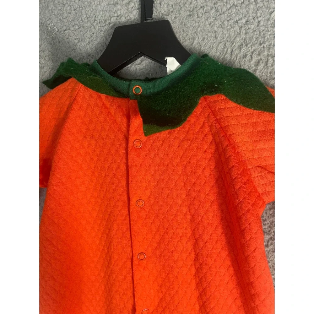 Vintage 1994 BabyGro Pumpkin Halloween Costume Infant USA Made 90s 12–18 Months